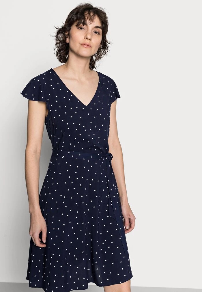 Peignoir ANNA FIELD Anna Field Woven Volant Dress Bleu Femme | CJR-8460270